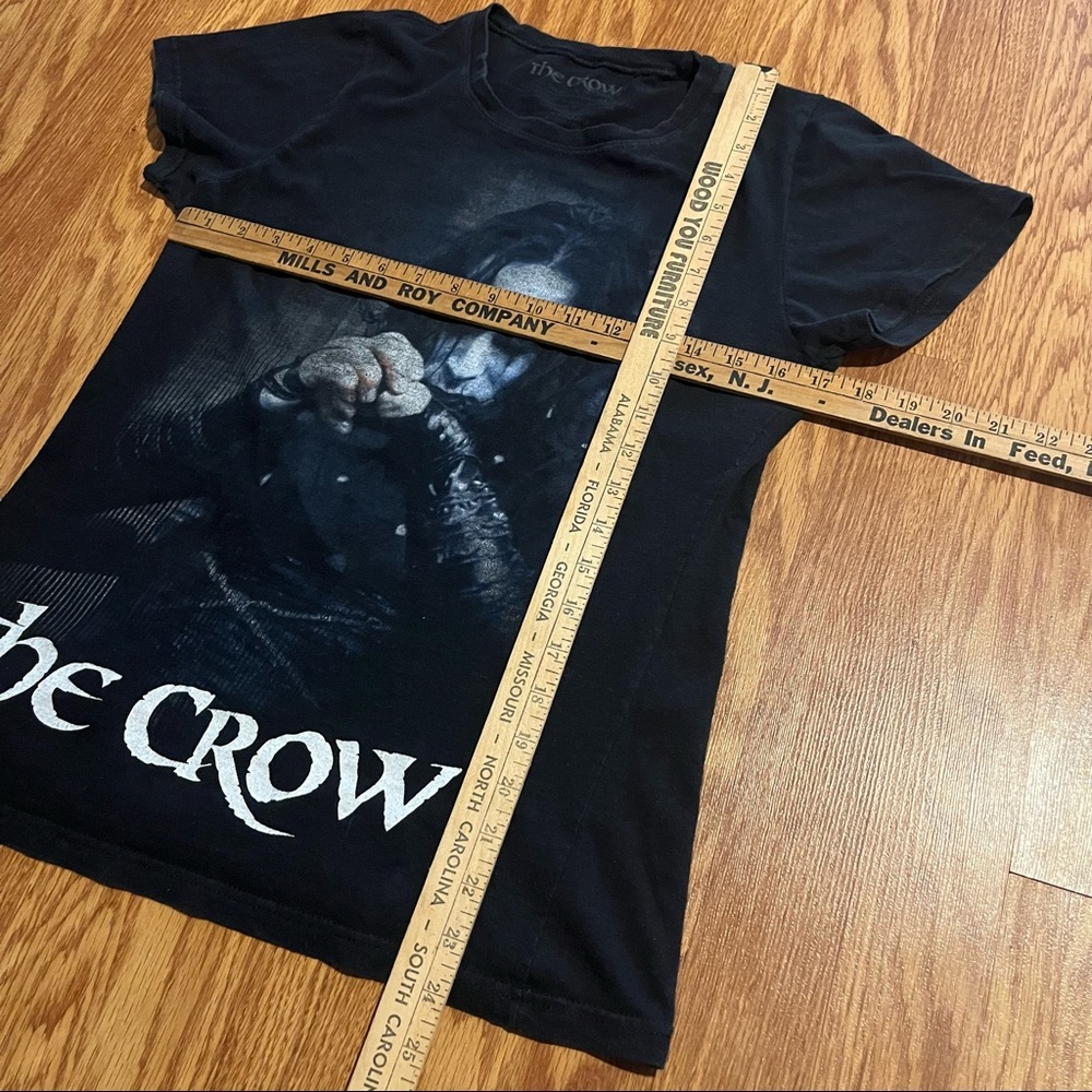 The Crow Movie Film Brandon Lee Womens Babydoll Shirt Junior XL - Picture 4 of 4